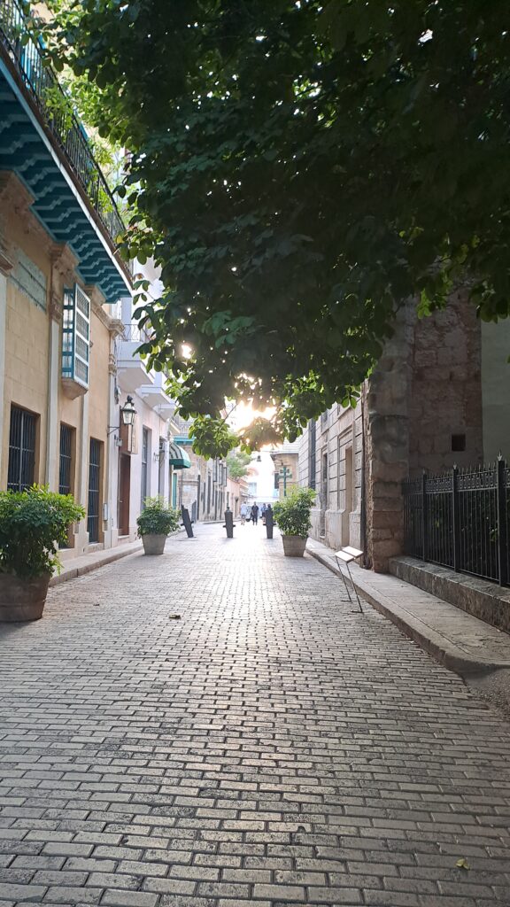 habana cobblestone street
